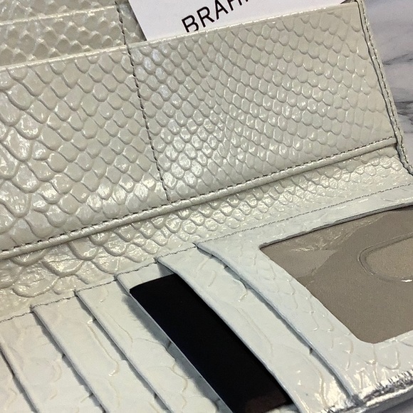 NWT BRAHMIN Large Duxbury Satchel & Reflect Harkness wallet - Picture 9 of 11